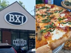 A seleção masculina da Espanha comemora a vitória na Copa do Mundo com pizza no restaurante local de Nova Jersey (exclusivo)