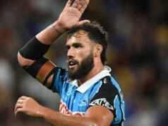 Cronulla Sharks Toby Rudolf Super League foi revelada, o que trouxe o ataque recorde do clube