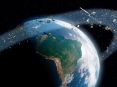Nuvem de lixo espacial encontrada em órbita de alto tráfego ‘um potencial campo minado’ para satélites caros