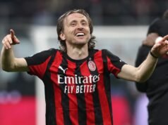 Luka Modric está prestes a ficar em Milão