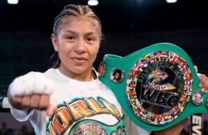 Adelia Maria Ruiz parou seu caminho para ganhar o título WBC.