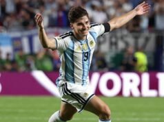 A Argentina vence a Suíça na prorrogação e chega às semifinais da Copa do Mundo.
