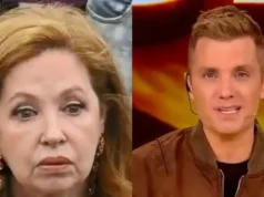 “In the Garden”: Choque na Telefe devido ao tratamento muito rude de Andrea del Boca a Santiago del Moro
