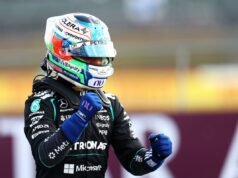 Anthony conquista a pole position, Russell cai para quarto