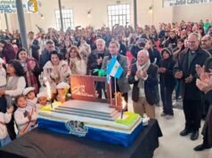 Añatuya comemorou seu 114º aniversário com um evento emocionante, entrega em domicílio e anúncio de obras.