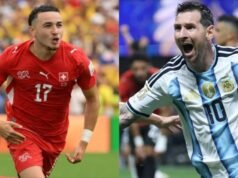 Argentina x Suíça, quartas de final da Copa do Mundo de 2026: data, hora e TV