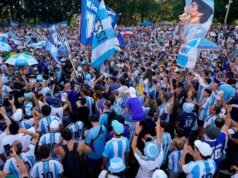 Abriram as portas do estádio da Mercedes-Benz e milhares de argentinos vencem o duelo contra o Egito.