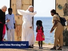 Papa visita a travessia África-Europa depois de aumentar as políticas anti-imigração nos EUA e UE