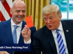 Trump e Infantino enfrentarão um protesto por cartão vermelho na final da Copa do Mundo FIFA.