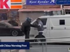 Bandido escapa de mãos vazias após trancar US$ 20 mil em van blindada de guarda na Malásia