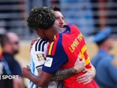 Copa do Mundo de 2026: Lamin Yamal, da Espanha, completa o futebol com vitória sobre a Argentina