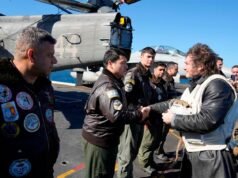 O governo busca apoio dos EUA para financiar a Base Naval Integrada de Ushuaia