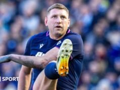 Campeonato das Nações: Sem Finn Russell para a Escócia contra a Argentina com o retorno de Jonny Gray