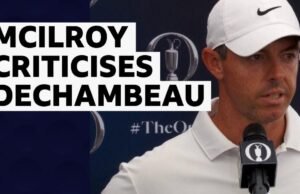 Open Championship 2026: Rory McIlroy acusa Bryson de Chambeau de manter o torneio como refém por causa de penalidade de duas tacadas
