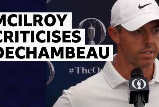 Open Championship 2026: Rory McIlroy acusa Bryson de Chambeau de manter o torneio como refém por causa de penalidade de duas tacadas