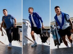 o transtorno que atrasou o voo para Atlanta para a semifinal com a Inglaterra
