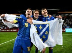 3 clubes da Premier League ao redor da estrela do WC Bósnia, Tarik Muharemović