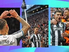 Os sentimentos pessoais de Bruno Guimarães sobre o projeto do Newcastle, enquanto Real Madrid e Barcelona rivalizam com o Arsenal