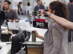 nos bastidores "Pete"