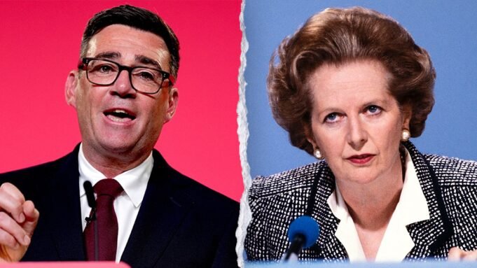 Andy Burnham mira na política da era Thatcher enquanto o próximo primeiro-ministro do Reino Unido muda para a esquerda