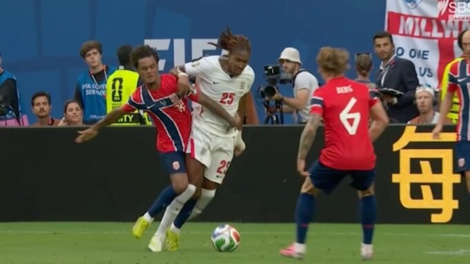 Bellingham levou a Inglaterra à vitória na Noruega