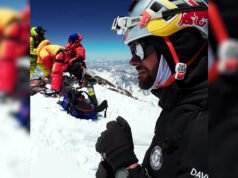 Descendente de Nanga Parbat