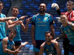 Ele ainda não começou… Então prepare-se: recitação de Borja no treino