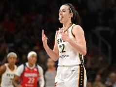 Caitlin Clark deve estrear um novo colorway exclusivo da Nike neste sábado contra o New York Liberty.