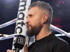 Carl Froch diz que nem Tyson Fury nem Anthony Joshua pertencem ao Hall da Fama.