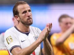 Copa do Mundo de 2026: número de lesões da Inglaterra em 60 anos