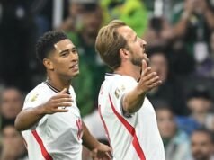 Transmissão ao vivo da Copa do Mundo | A Inglaterra lidera por mais 10. Partida intensa. O México ainda não desistiu.
