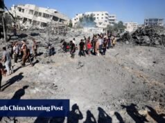 Seis pessoas, incluindo uma menina de 9 anos, foram mortas por disparos israelitas num campo de refugiados em Gaza.