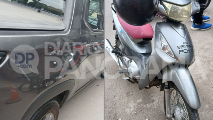 Um motociclista ficou ferido em colisão com um caminhão no bairro Al Bardi Um motociclista ficou ferido em colisão com um caminhão no bairro Al Bardi