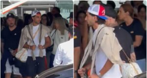 O herói está em casa! Ferran Torres já chegou ao Barcelona
