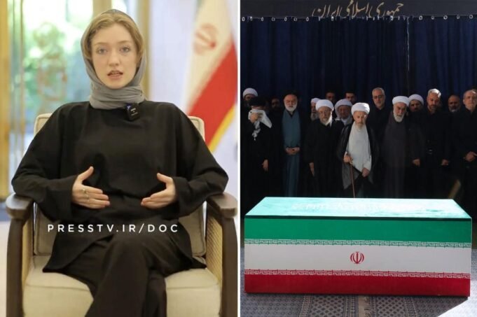 Calla Walsh comparece ao funeral de Khamenei no Irão, saudando-o como “o maior líder anti-imperialista” Calla Walsh comparece ao funeral de Khamenei no Irão, saudando-o como “o maior líder anti-imperialista”
