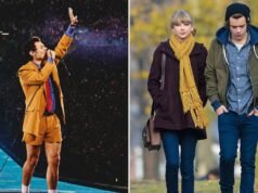 Os fãs de Harry Styles reconheceram a doce homenagem de Taylor Swift em sua apresentação em Wembley no dia de seu casamento, dizendo ‘ele estava tão apaixonado por isso’
