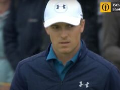 Jordan Spieth late para seu caddie após momento incrível no The Open