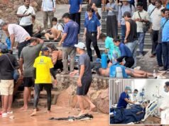 Polícia vietnamita detém o capitão depois que a lancha vira, matando 15 turistas