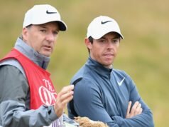 O caddie de Rory McIlroy encenou uma intervenção proibida para menores no Royal Birkdale semanas antes de sua separação.