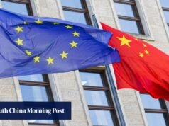 para quebrar, a China adicionou entidades da UE à lista de controle de exportação.