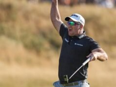 Lucas Herbert perdeu sua tentativa de conquistar a glória no British Open quando o Kiwi quebrou sua marca de 63 anos
