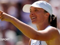 Resultados de Wimbledon 2026: Iga Switek continua a defesa do título com vitória dominante sobre Karolina Pliskova