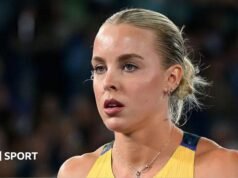 Kelly Hodgkinson foi derrotada por Odera pelo segundo lugar em Eugene.