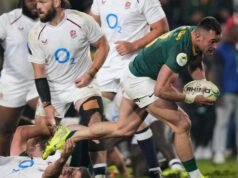 Os Boks venceram a Inglaterra contra as Sete Nações
