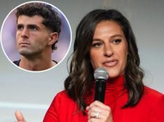 Carli Lloyd expressa descontentamento com Christian Pulisic após derrota na Copa do Mundo