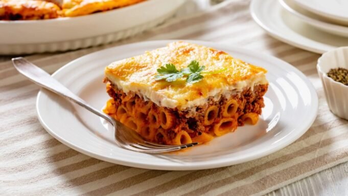 Nem lasanha nem macarrão com molho: pastitcio, um prato para transformar macarrão comum Nem lasanha nem macarrão com molho: pastitcio, um prato para transformar macarrão comum