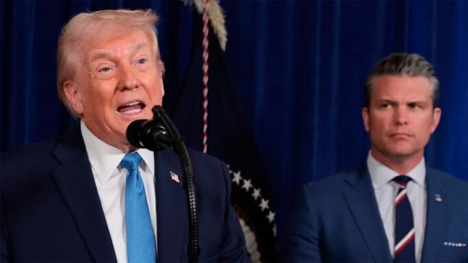 Trump alertou que os Estados Unidos poderiam atacar o Irã com força novamente esta noite Trump alertou que os Estados Unidos poderiam atacar o Irã com força novamente esta noite