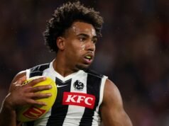 A estrela do Collingwood Magpies, Scott Pendlebury, fala sobre Isaac Quaynor sendo gritado por alguns fãs dos Crows no Adelaide Oval