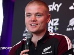 Nova Zelândia x Itália: Anton Signor será o primeiro All Black nascido na Alemanha.
