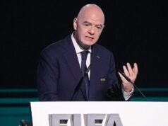 O presidente da FIFA, Gianni Infantino, relatou ao COI